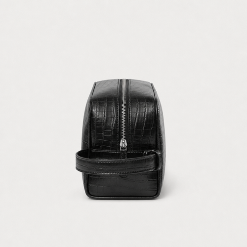 Croc Embossed Toiletry Bag