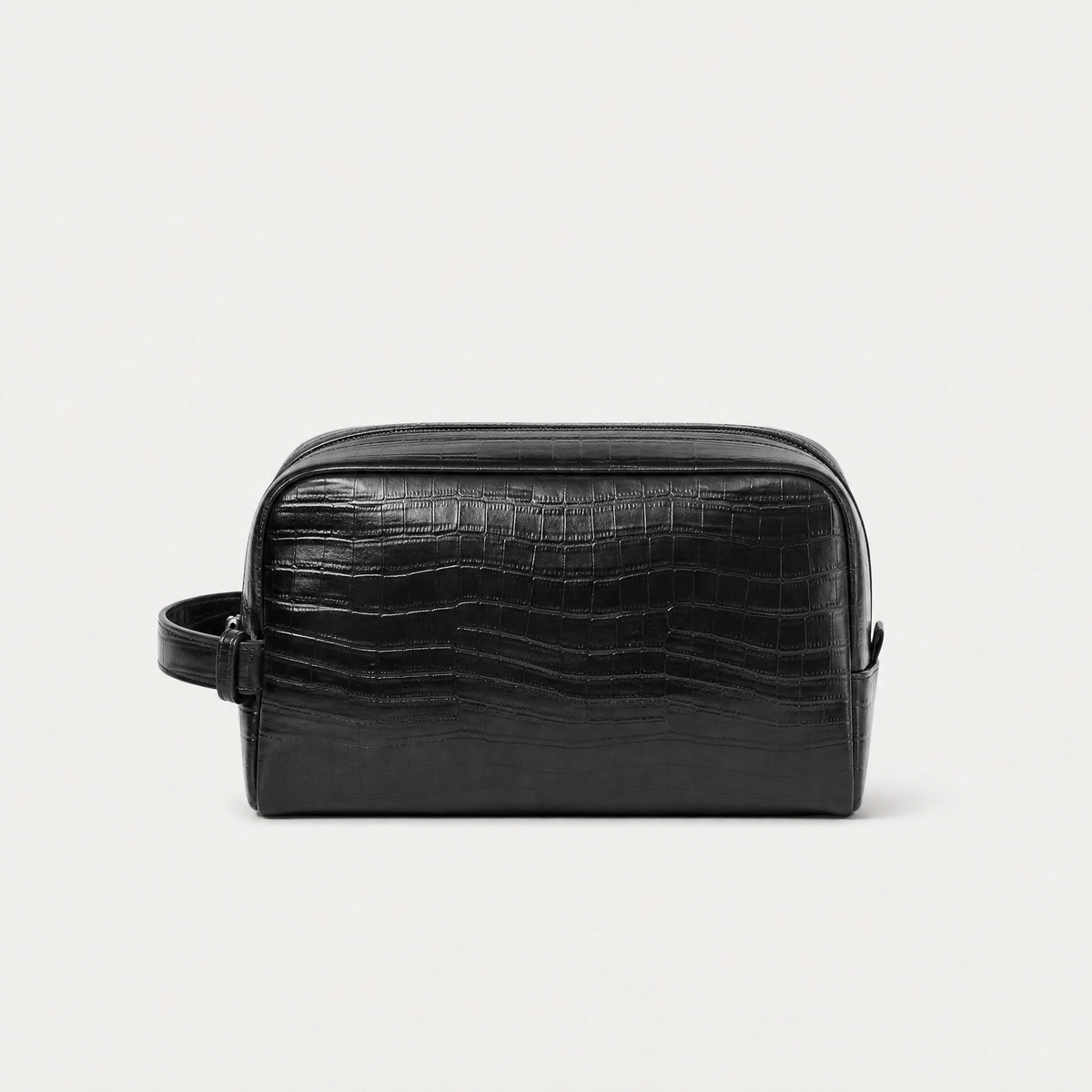 Croc Embossed Toiletry Bag